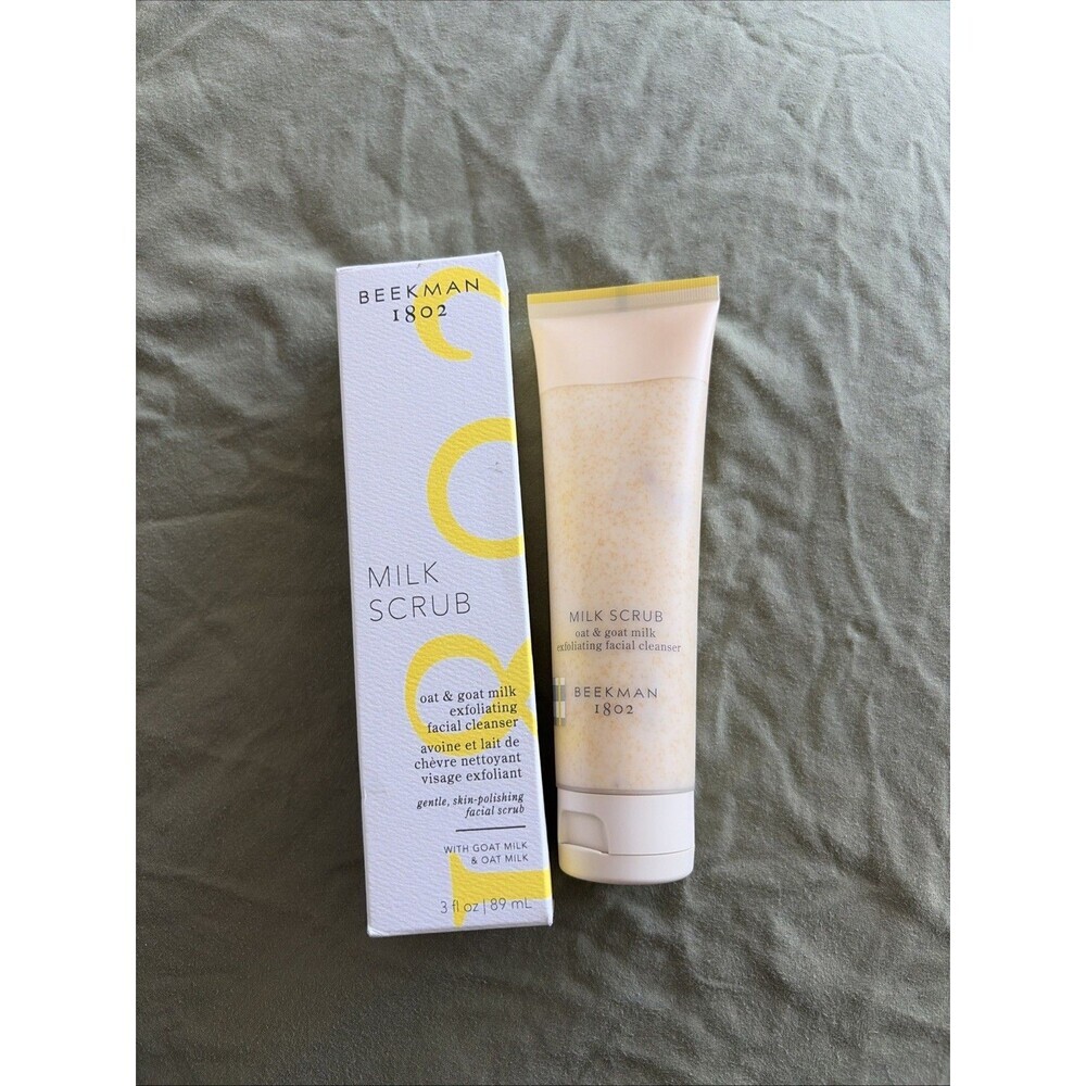 Beekman 1802 Milk Scrub Oat & Goat Milk Exfoliating Cleanser 3oz